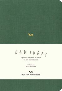Produktbild: A Notebook for Bad Ideas (Medium / Green / Lined)
