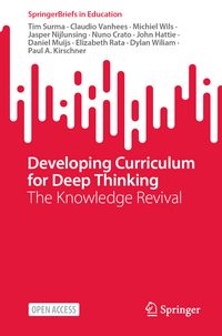 Produktbild: Developing Curriculum for Deep Thinking