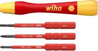 Produktbild: Wiha VDE Schraubendreher-Set 4teilig Schlitz, Kreuzschlitz Phillips, Pozidriv