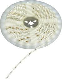 Produktbild: Sygonix SY-6612922 LED-Streifen-Komplettset mit Stecker 12 V/DC 5m Kaltwei&szlig; 1St.