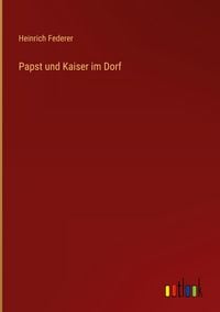 Produktbild: Papst und Kaiser im Dorf
