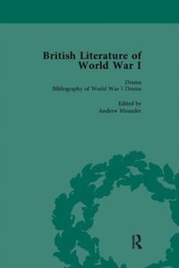 Produktbild: Maunder, A: British Literature of World War I, Volume 5