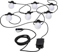 Produktbild: Paulmann 94165 Beleuchtungssystem Plug & Shine LED-Lichterkette LED 1.4 W Warmwei&szlig; Wei&szlig;, Schwarz