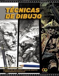 Produktbild: T&eacute;cnicas de dibujo : dominio del bol&iacute;grafo, l&aacute;piz de grafito y herramientas digitales
