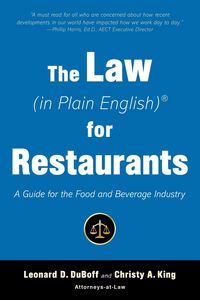 Produktbild: The Law (in Plain English) for Restaurants