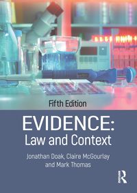 Produktbild: Doak, J: Evidence: Law and Context