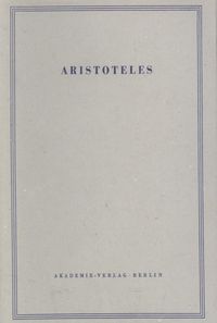 Bild vom Artikel Aristoteles: Aristoteles Werke / Magna Moralia vom Autor Aristoteles