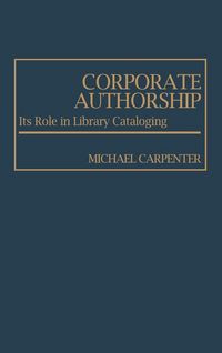 Produktbild: Corporate Authorship