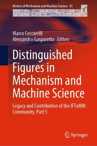 Produktbild: Distinguished Figures in Mechanism and Machine Science