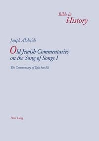 Produktbild: Old Jewish Commentaries on the Song of Songs I