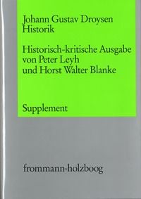 Produktbild: Johann Gustav Droysen: Historik / Supplementband
