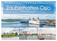 Produktbild: Zauberhaftes Oslo (Tischkalender 2026 DIN A5 quer), CALVENDO Monatskalender