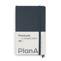 Produktbild Notizbuch A6 Softcover Cool Coal Punktiert, 128 Seiten