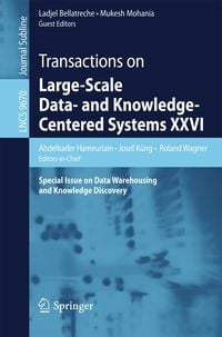 Produktbild: Transactions on Large-Scale Data- and Knowledge-Centered Systems XXVI