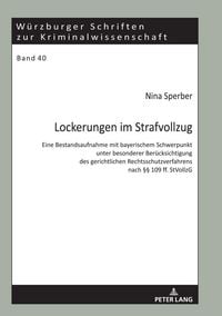 Produktbild: Lockerungen im Strafvollzug