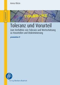 Produktbild: Toleranz und Vorurteil