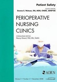 Produktbild: Patient Safety, an Issue of Perioperative Nursing Clinics