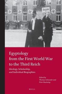 Produktbild: Egyptology from the First World War to the Third Reich