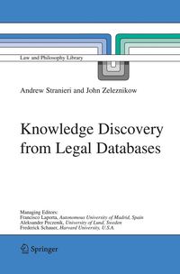 Produktbild: Knowledge Discovery from Legal Databases