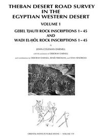 Produktbild: Theban Desert Road Survey in the Egyptian Western Desert, Volume 1