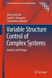 Produktbild: Variable Structure Control of Complex Systems
