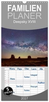 Produktbild: Familienplaner 2027 - Deepsky XVIII mit 5 Spalten (Wandkalender, 21 x 45 cm) CALVENDO