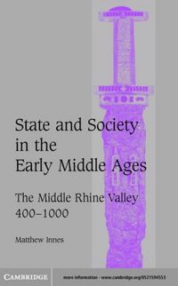 Produktbild: State and Society in the Early Middle Ages