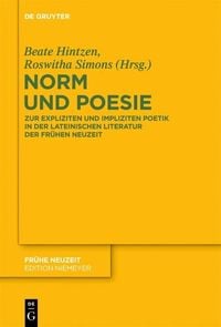 Produktbild: Norm und Poesie