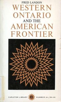 Produktbild: Western Ontario and the American Frontier