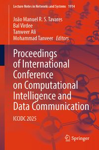 Produktbild: Proceedings of International Conference on Computational Intelligence and Data Communication