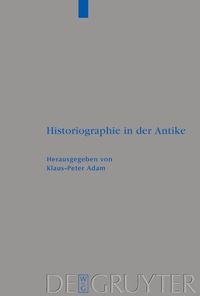 Produktbild: Historiographie in der Antike