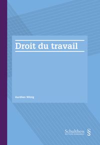 Produktbild: Droit du travail