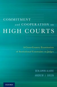 Produktbild: Commitment and Cooperation on High Courts