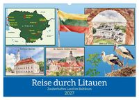 Produktbild: Reise durch Litauen (Wandkalender 2027 DIN A2 quer), CALVENDO Monatskalender