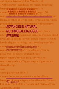 Produktbild: Advances in Natural Multimodal Dialogue Systems