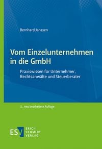 Produktbild: Vom Einzelunternehmen in die GmbH