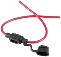 Produktbild: TRU COMPONENTS Kfz Flachsicherungs-Halter Flachsicherung Mini 30A 3.31mm&sup2; 1St.