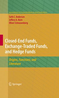 Produktbild: Closed-End Funds, Exchange-Traded Funds, and Hedge Funds
