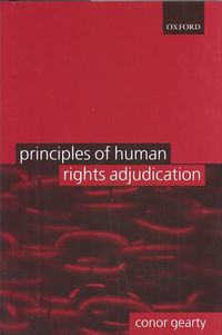 Produktbild: Principles of Human Rights Adjudication
