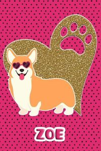 Bild vom Artikel Corgi Life Zoe: College Ruled Composition Book Diary Lined Journal Pink vom Autor Foxy Terrier