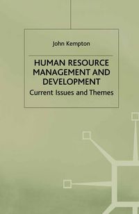 Produktbild: Human Resource Management and Development