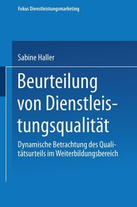 Produktbild: Beurteilung von Dienstleistungsqualit&auml;t