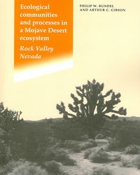 Produktbild: Ecological Communities and Processes in a Mojave Desert Ecosystem
