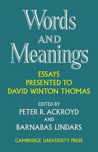 Produktbild: Words and Meanings