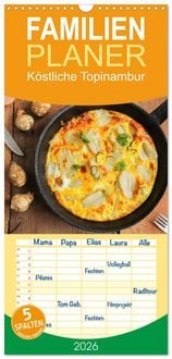 Produktbild: Familienplaner 2026 - K&ouml;stliche Topinambur mit 5 Spalten (Wandkalender, 21 x 45 cm) CALVENDO