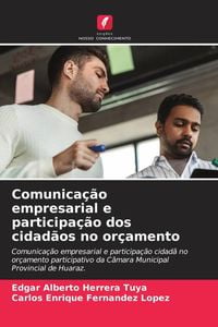 Produktbild: Comunica&ccedil;&atilde;o empresarial e participa&ccedil;&atilde;o dos cidad&atilde;os no or&ccedil;amento