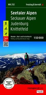 Produktbild: Freytag & berndt Wanderkarte Seetaler Alpen - Seckauer Alpen - Judenburg - Knittelfeld 1:50.000