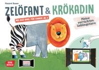 Produktbild: Zel&ouml;fant und Kr&ouml;kadin: Meine verr&uuml;ckten Lieblingstiere. Kamishibai Bildkartenset