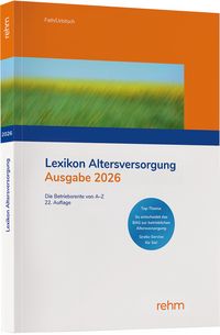 Produktbild: Lexikon Altersversorgung 2026