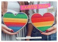 Produktbild: LGBTQ Pride - Regenbogenzeit, der Kalender f&uuml;r Vielfalt und Liebe (Wandkalender 2026 DIN A3 quer), CALVENDO Monatskalender